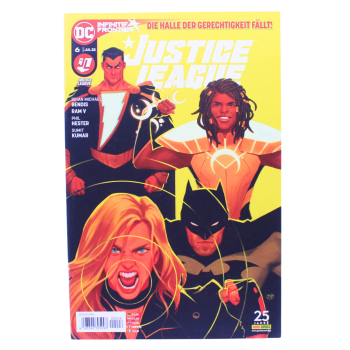 Justice League Comic 6 Restart 2022 Panini top Zustand | Hoppla-Stuff